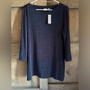 Chico's Travelers Split Sleeve Tunic Size 2 (L) NWT